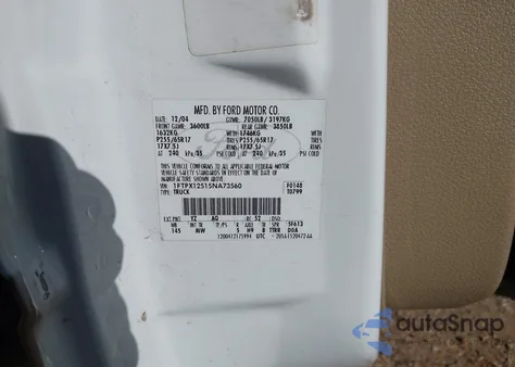 2005 Ford F-150 Lariat/Xl/Xlt from USA, damaged, VIN 1FTPX12515NA73560